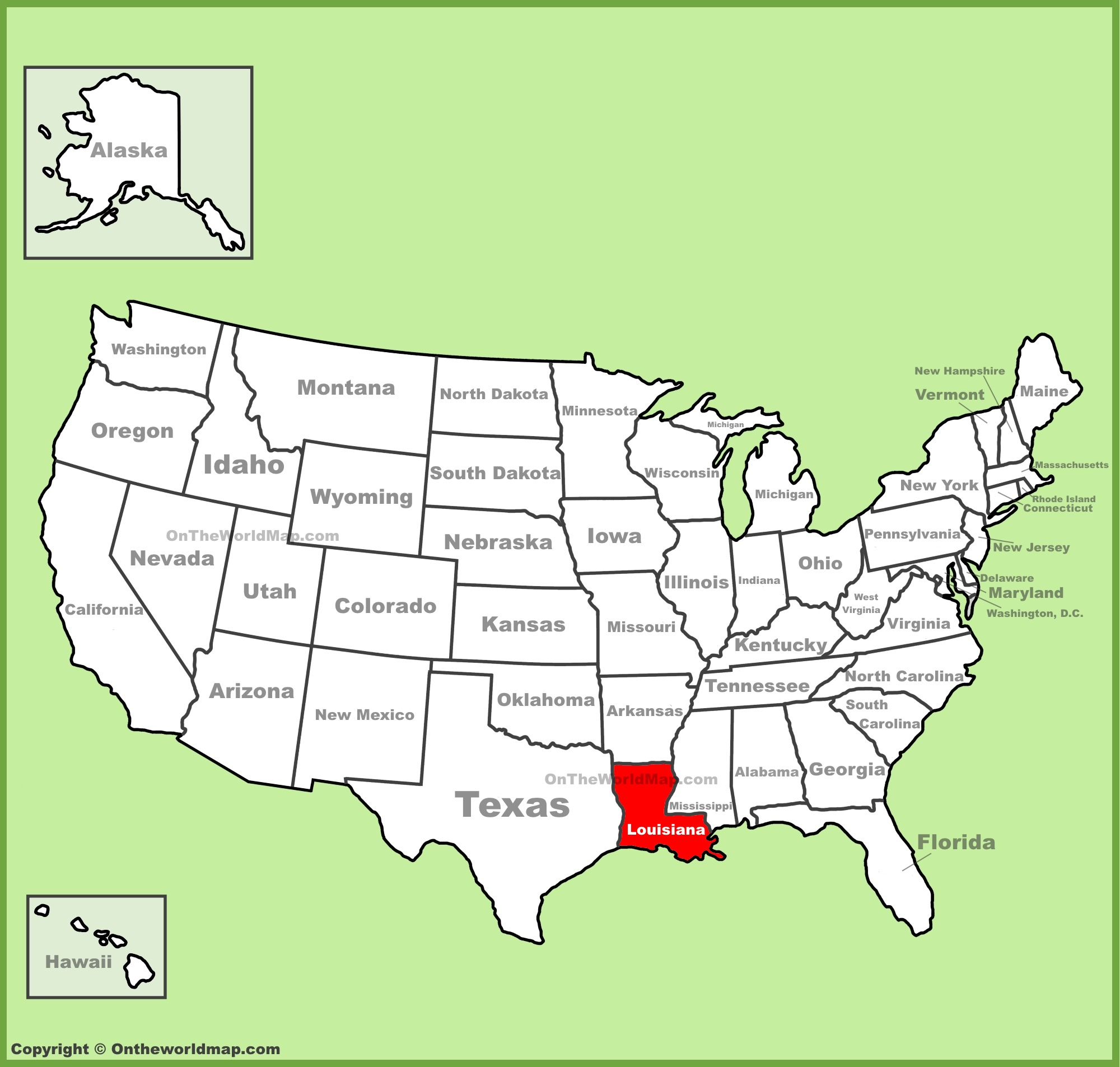 Louisiana State Maps | Usa | Maps Of Louisiana (La) - Texas Louisiana Map