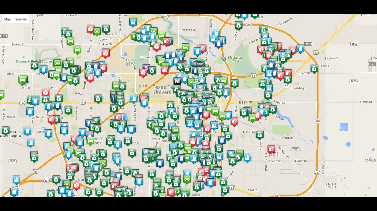 Lubbock Police Launch Digital Crime Map - Texas Crime Map