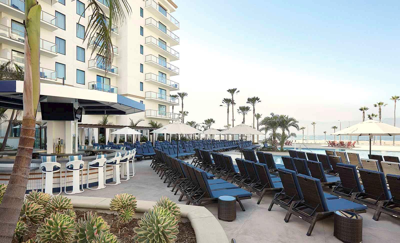 Luxury Hotel In Huntington Beach - The Waterfront Beach Resort - Map Of Hilton Hotels In California