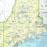 Maine Printable Map   Printable Map Of Maine Lighthouses