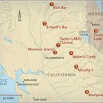 Major "strikes" In The California Gold Rush | American Experience   California Gold Rush Map