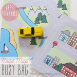 Make A Mini Road Map Busy Bag   Free Printable | Did It! Review Of   Free Printable Driving Maps