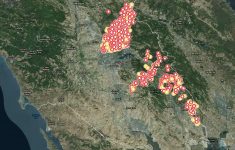 Map: Buildings Damaged, Destroyed In October California Fire Siege - California Fire Damage Map