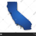 Map California 3D Image & Photo (Free Trial) | Bigstock   3D Map Of California