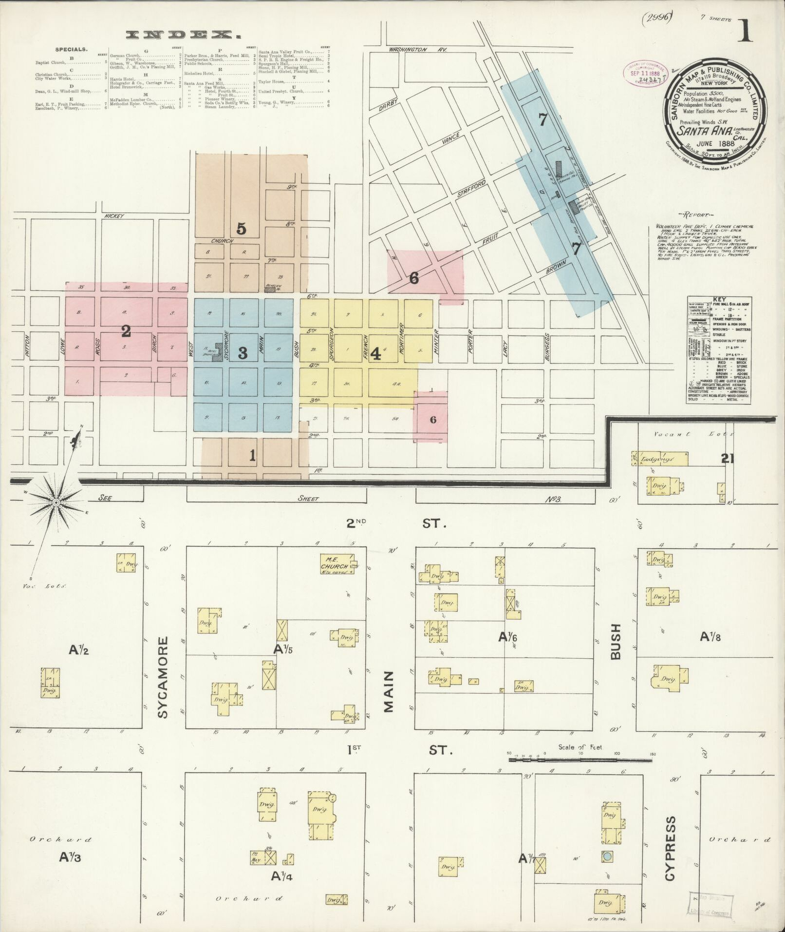 Map, California, Orange County | Library Of Congress - Thomas Guide Southern California Arterial Map