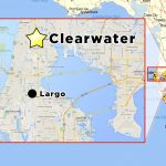 Map Clearwater Florida | D1Softball   Map Of Clearwater Florida And Surrounding Areas