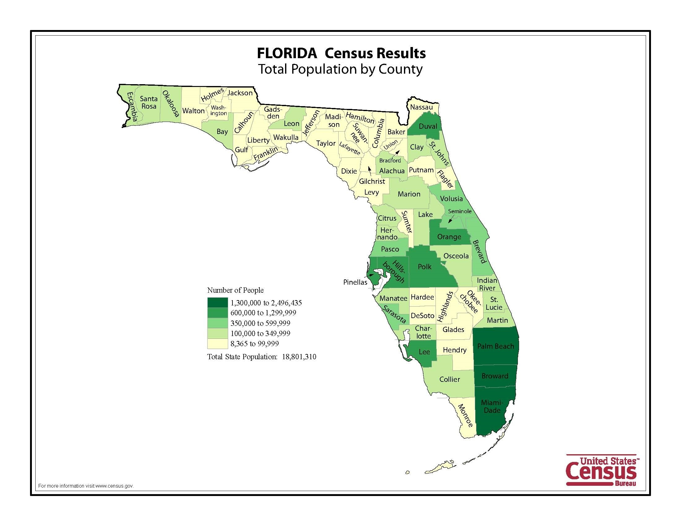 Map Collection - Government Information At Fau Libraries - Libguides - Florida Census Tract Map