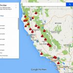 Map Current F Google Maps California California Wildfires Map   California Fires Update Map