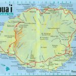 Map Kauai Printable Road   Printable Road Map Of Kauai