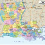 Map Louisiana Cities And Travel Information | Download Free Map   Printable Map Of Louisiana