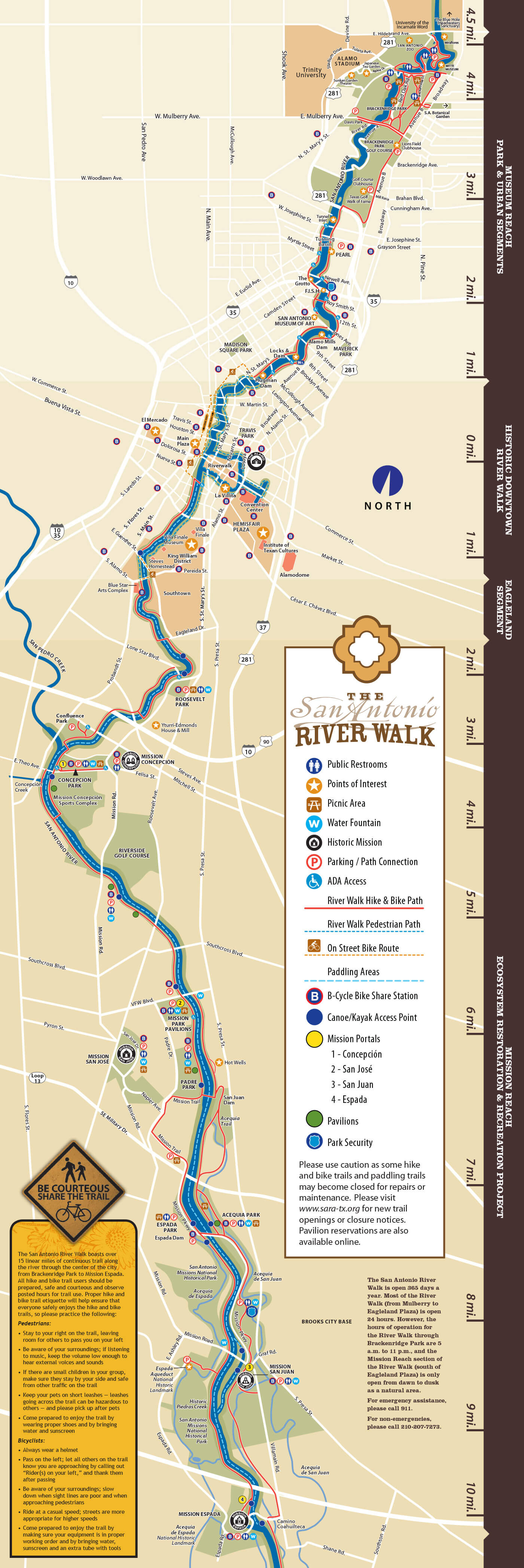 Map - Map Of Hotels Near Riverwalk In San Antonio Texas