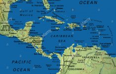 Map Maps Usa Florida Canada Mexico Caribbean Cuba South America - Map Of Florida And Caribbean