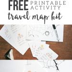 Map My Trip For Kids | Charting Travel With A Free Map Template   Free Printable Road Maps For Kids