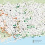 Map Of Barcelona Tourist Attractions, Sightseeing & Tourist Tour   Barcelona Tourist Map Printable