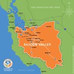 Map Of California Silicon Valley Printable Maps Silicon Valley On Us   Campbell California Map
