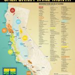 Map Of California Wine Country Regions   Klipy   California Wine Map Poster