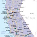 Map Of California With Cities California Map With Cities Northern   California State Map With Cities
