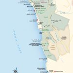 Map Of Central California Coast   Klipy   Central California Beaches Map