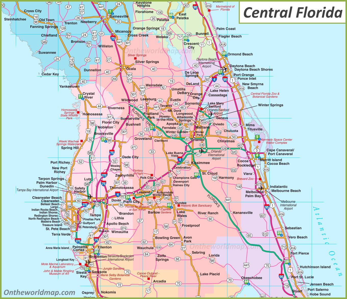 South And Central Florida County Trip Reports Within Broward County 