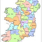 Map Of Counties In Ireland | This County Map Of Ireland Shows All 32   Large Printable Map Of Ireland