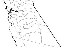 Map Of County Lines In California - Klipy - California Map With County Lines