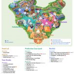 Map Of Disneyland Paris And Walt Disney Studios   Printable Disneyland Paris Map 2018