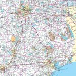 Map Of East Texas   Texas Map Print