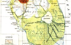 Map Of Everglades Drainage, 1913 - Florida Everglades Map