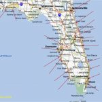 Map Of Florida Coastline | Zhangyedahuang   Florida East Coast Beaches Map