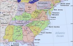 Map Of Florida East Coast Beaches - Florida East Coast Beaches Map