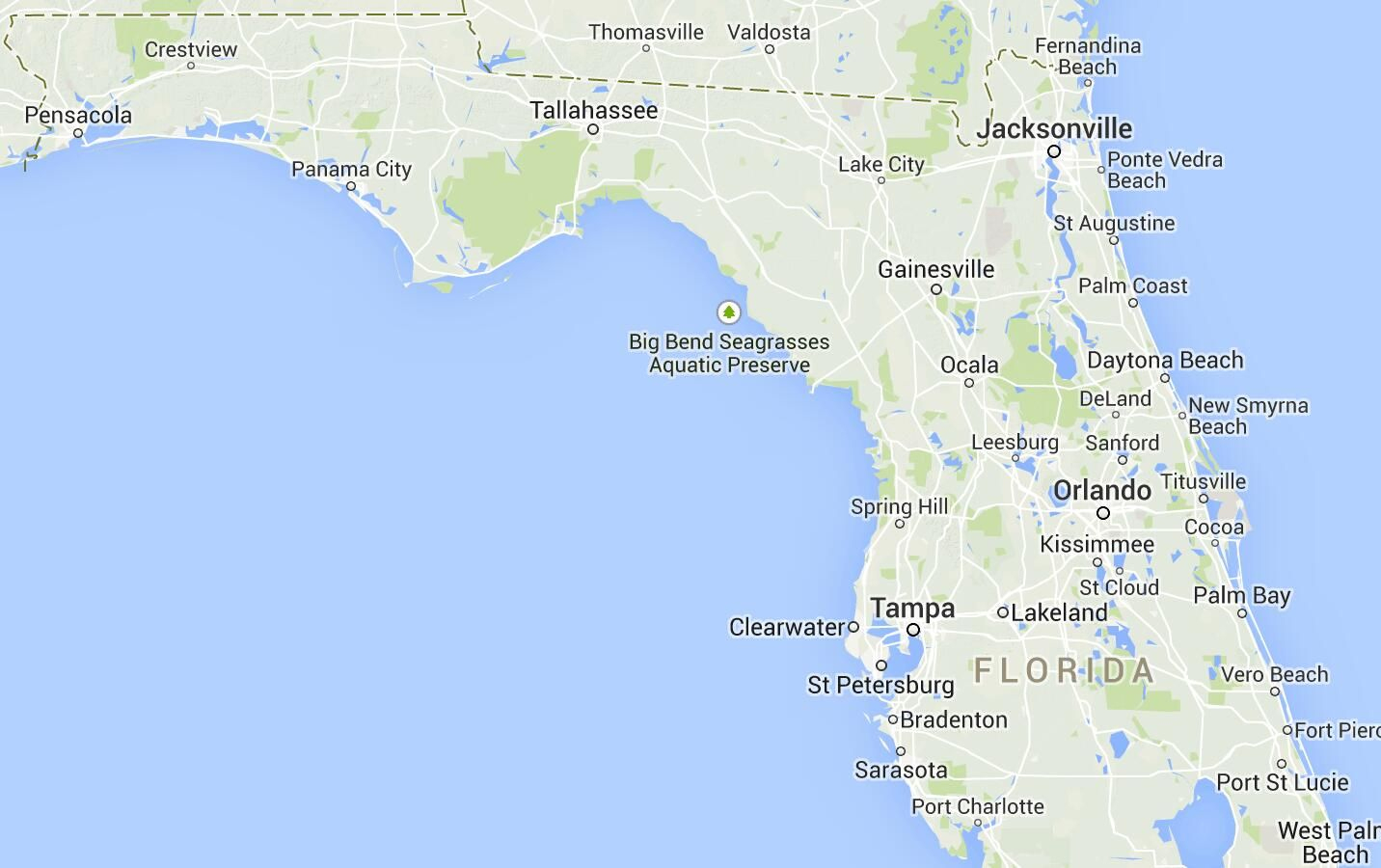 Map Of Florida Spring Locations, Florida Springs Map - Florida&amp;#039;s - Springs Map Florida