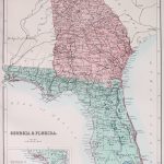 Map Of Georgia Florida Line And Travel Information | Download Free   Map Of Georgia And Florida
