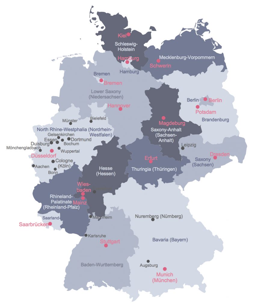 Map Of Germany Large Printable - Map Of Germany Large Printable Map Of Germany 848x1024