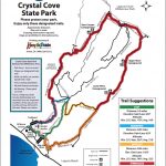 Map Of Hiking Trails | Crystal Cove | Day Tripping | Hiking, Hiking   Surf Spots In California Map