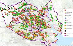 Map Of Houston's Flood Control Infrastructure Shows Areas In Need Of - Houston Texas Flood Map