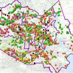 Map Of Houston's Flood Control Infrastructure Shows Areas In Need Of   Map Of Flooded Areas In Houston Texas