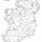 Map Of Ireland Counties Printable – Uk Map   Printable Black And White Map Of Ireland