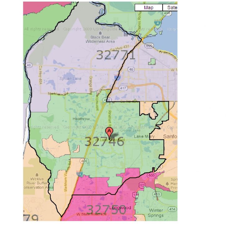 Map Of Lake Mary Florida - Lake Mary Florida Map - Printable Maps