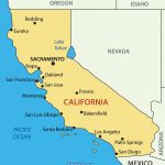 Map Of Major Cities In California Elegant California Map And Cities   Simple Map Of California