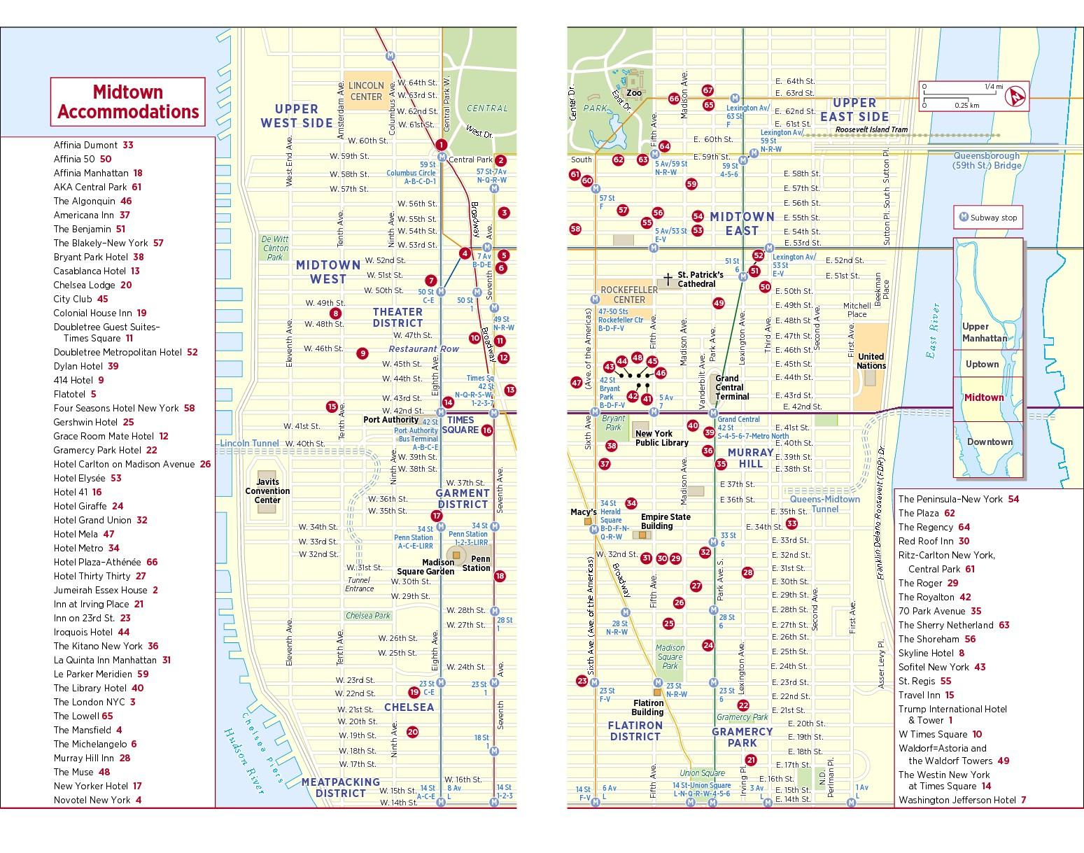 Map Of Midtown Manhattan Printable - Printable Walking Map Of - Map Of Midtown Manhattan Printable