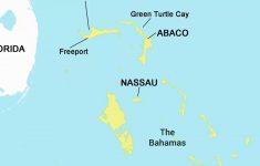 Map Of Nassau, Bahamas - Pros &amp; Cons Of Nassau - Youtube - Map Of Florida And Bahamas