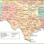 Map Of New Mexico, Oklahoma And Texas   Complete Map Of Texas