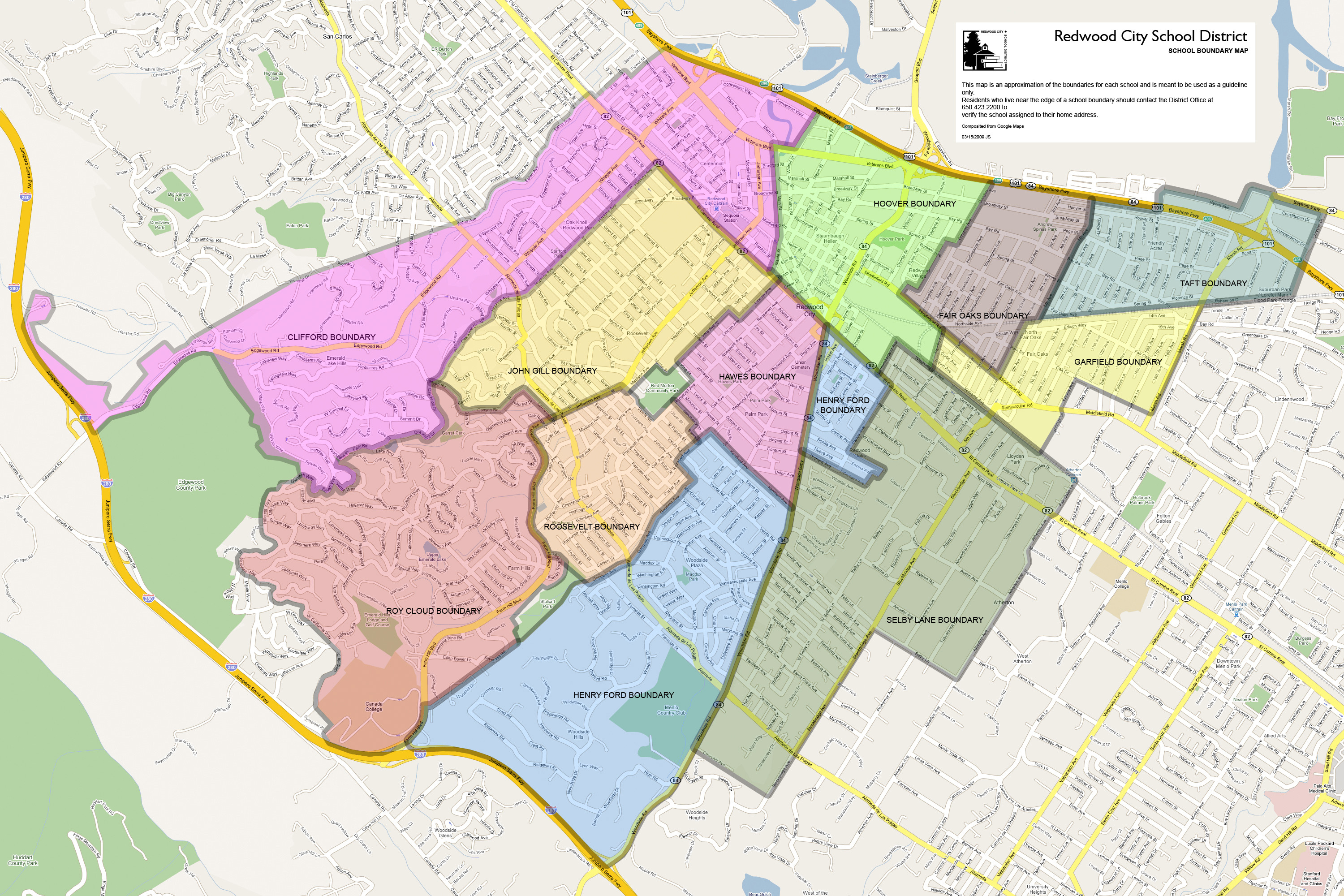 Map Of Oakland California Neighborhoods Printable Maps San Jose - Printable Map Of San Jose