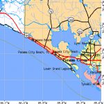 Map Of Panama City Beach In Florida   Link Italia   Panama Florida Map