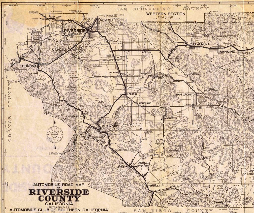 Map Of Riverside County California Free Printable Riverside County Printable Map Of Riverside County 1024x859 