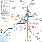 Map Of Rome Subway, Underground & Tube (Metropolitana): Stations & Lines   Printable Rome Metro Map