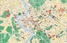 Map Of Rome Tourist Attractions, Sightseeing &amp; Tourist Tour - Central Rome Map Printable