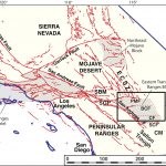 Map Of San Andreas Fault In Southern California   Klipy   Map Of The San Andreas Fault In Southern California