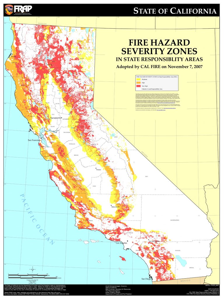 Bay Area Fire Map