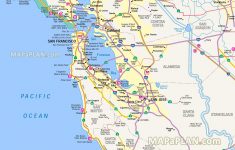 Map Of San Francisco Bay Area California Outline San Francisco Top - San Francisco Bay Area Map California